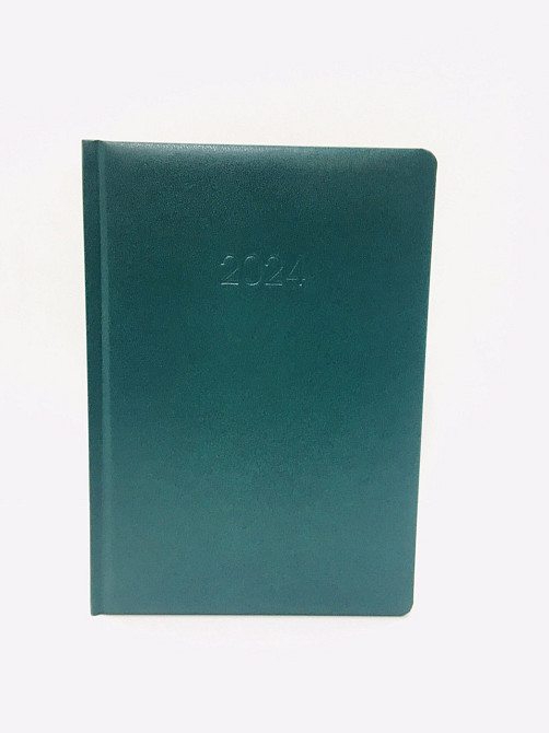 Щоденник А5 ALLEGRA датований 2024 сторінок 352 Зелений (21691-04) Чернигов - изображение 1