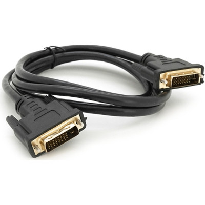 Кабель мультимедийный DVI M to DVI M 1.5m 24+1pin black Merlion (YT-DVI(M)/(M)NY-1.5mB) Винница - изображение 2