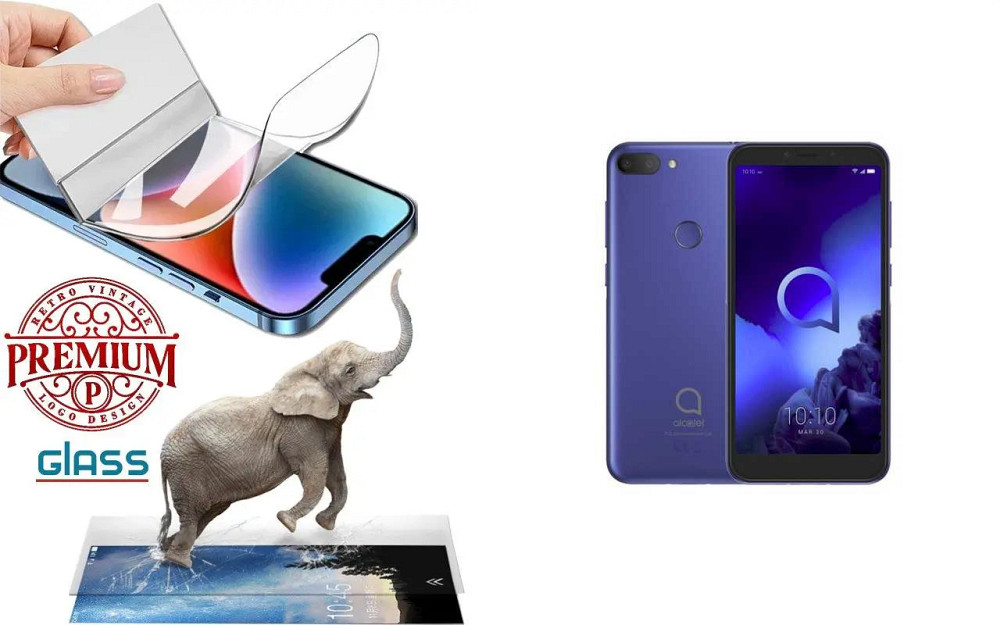 Полиуретановая пленка ALCATEL 1S 5024D, Premium, толщина 0,2 мм Киев - изображение 1