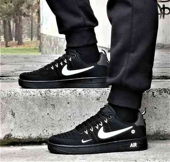 Кросівки Nike Force Чорні Жіночі Форси Найк (розміри: 40,41,42,43) Дніпро