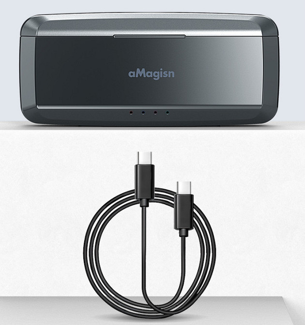 Зарядка повербанк GoPro 13 7710мАгод швидка три слоти 20Вт PD3 aMagisn AP24 Київ - фото 5