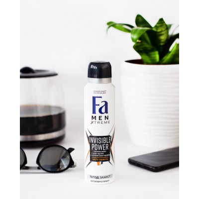 Антиперспірант Fa Men Xtreme Invisible Power 150 мл (9000100760546) Вінниця - фото 2