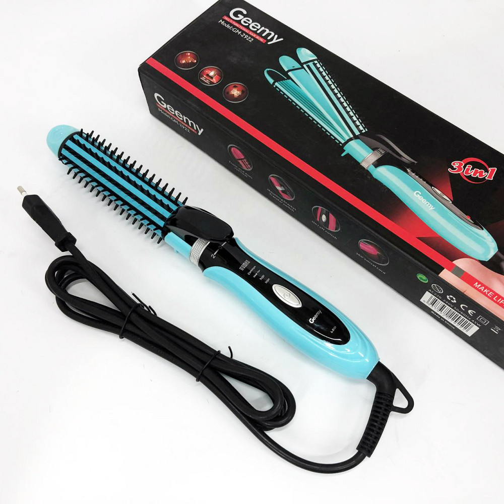 Плойка для створення гофре для волосся Gemei GM-2922 Багатофункціональні плойки волосся FE-13 Івано-Франківськ - фото 8