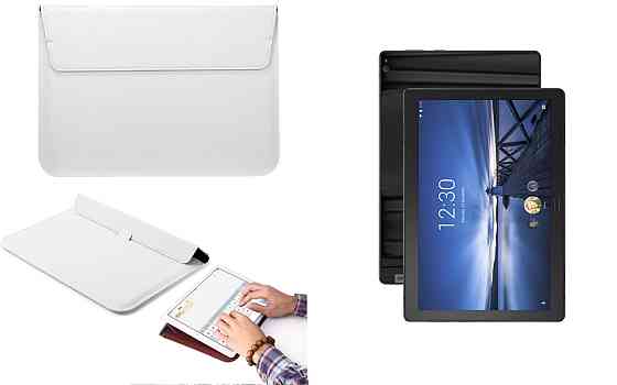 Чохол-конверт VitoCase для Lenovo Tab P10 TB-X705F, з функцією підставки для планшета Білий Київ