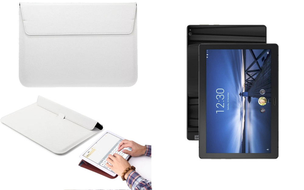 Чохол-конверт VitoCase для Lenovo Tab P10 TB-X705F, з функцією підставки для планшета Білий Київ - фото 1