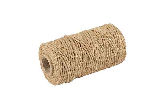 ГОСПОДАР Шпагат джутовий ГОСПОДАР Ø 2 мм 0.2 кг котушка 92-0612 Коломия
