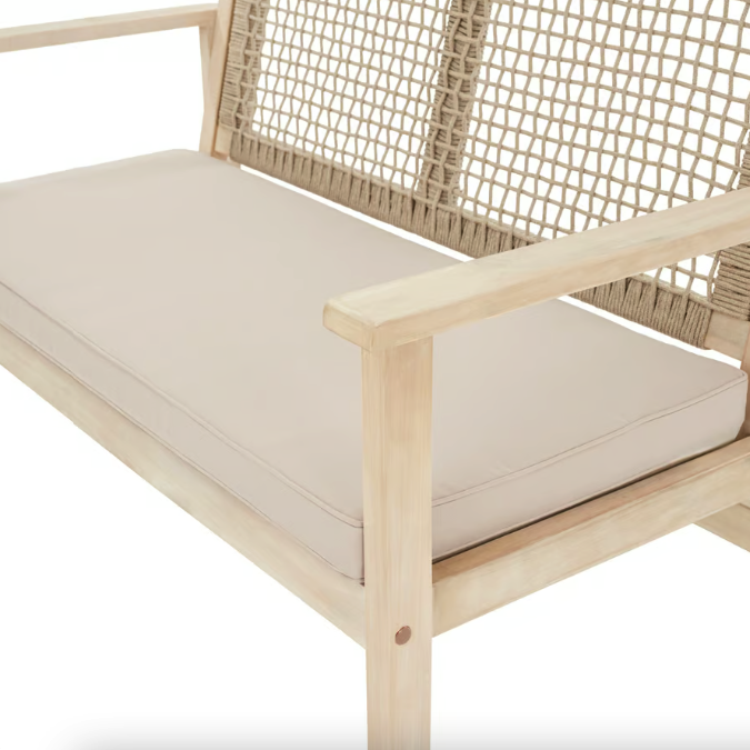 Садова лавка Di Volio Teracina з спинкою бежевий Киев - изображение 2