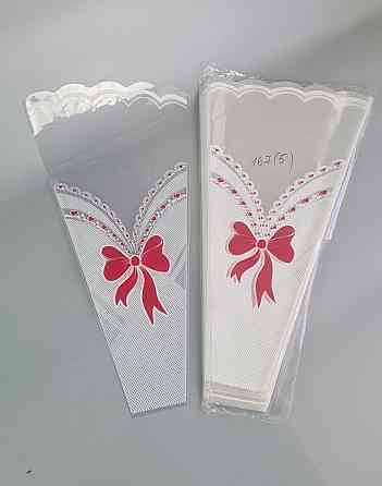 Упаковка конус под цветы h60/ 8низ/32верх(100 шт) узор 167 (5) (100 шт) Харьков