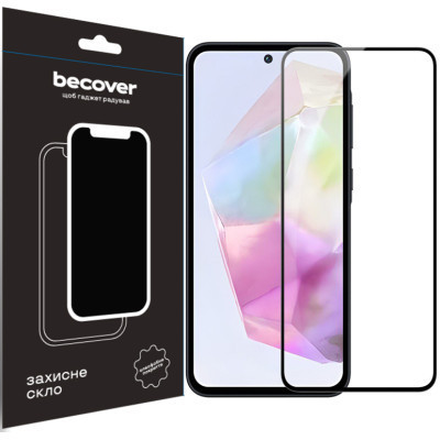 Скло захисне BeCover Samsung Galaxy A35 5G SM-A356 Black (711071) Вінниця - фото 1