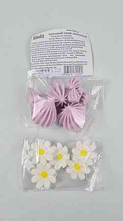 Кондитерское украшение Цветочный лавандовый танец (13элеметов) (1 шт) Харків