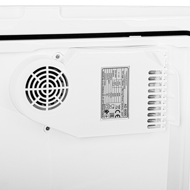 Туристичний автомобільний холодильник 40 літрів 12/220 В з ручкою на колесах Adler AD (8090) Нововолинськ - фото 6