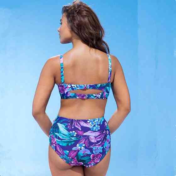 Роздільний купальник великого розміру різнобарвний Київ