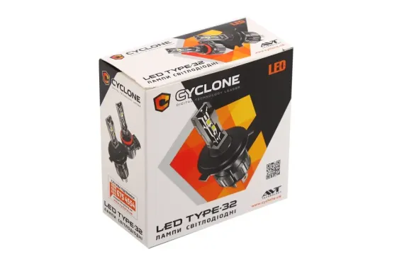 Лампа диодная   H7  12В  4800лм/6000К/15Вт/6GC5530 Cyclone Винница