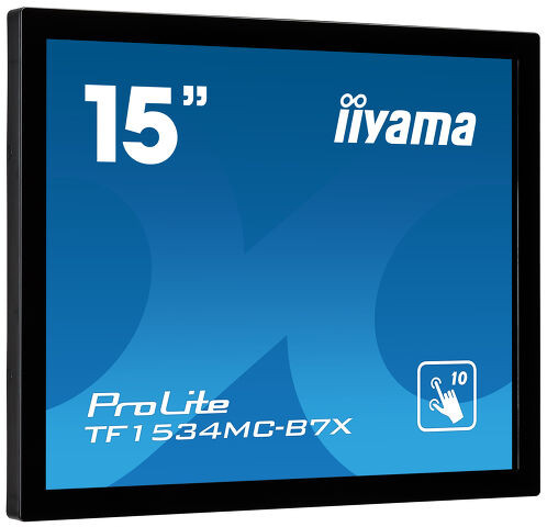 Сенсорний POS монітор 15" Iiyama ProLite TF1534MC-B7X (PLTF1534) клас "А+" Луцьк - фото 1