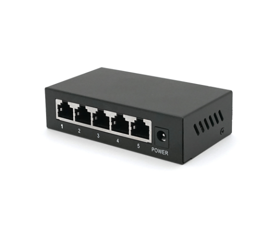 POE комутатор Merlion 4 POE 10/100+1 RJ45 10/100 зовнішній блок живлення 52V 0,92A Полтава