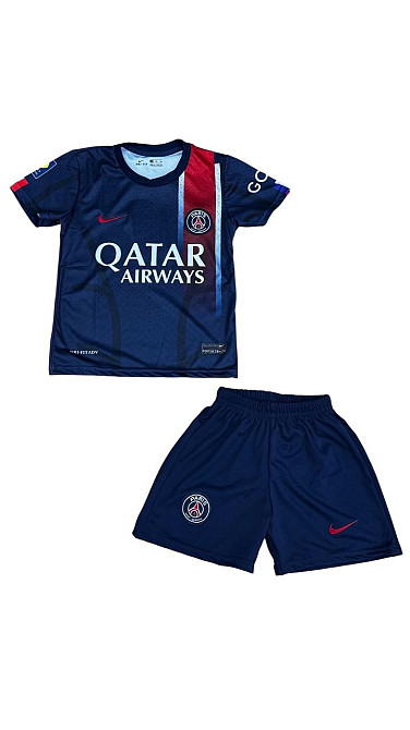 Футбольна форма NIKE PSG MBAPE Вишневе - фото 1