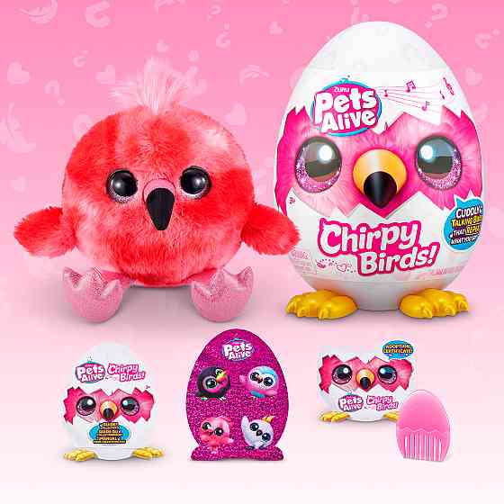 Інтерактивний ігровий набір Pets Alive S1 – Веселі пташки Дніпро