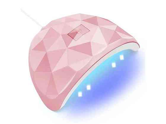 Лампа для манікюру Uv-Led SUN 54Вт (USB port) рифлена арт.194 (1321) ТМ OMKARA Київ