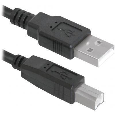 Кабель для принтера USB 2.0 AM/BM 5.0m USB04-17 Defender (83765) Винница - изображение 2