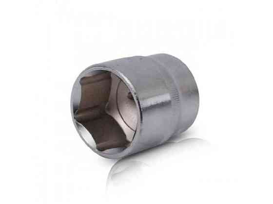 Головка шестигранна 1/2 32мм * 44мм Хром - Ванадіум ET-0032 ТМ INTERTOOL   Solmir Київ