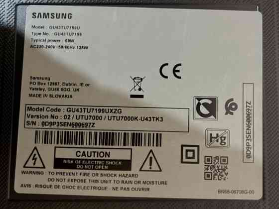 Телевизор Samsung 43