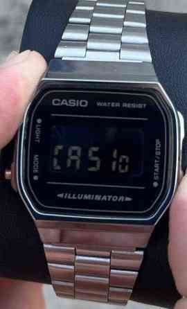 Годинник A168 WEM Silver/Black | Часы касио Київ