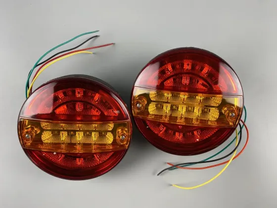 Ліхтар LED задній універсальний круглий 24 В 135 мм Мукачево