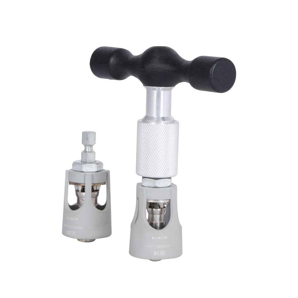 Універсальний набір Thermo Alliance для зняття фаски та калібрування м/п труби d16-20 STD-406 Київ - фото 1