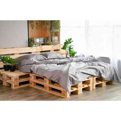 Простирадло Ardesto на резинці Mix&amp;Match сатин 160х200+30 см мусон (ART1620FSD) Вінниця