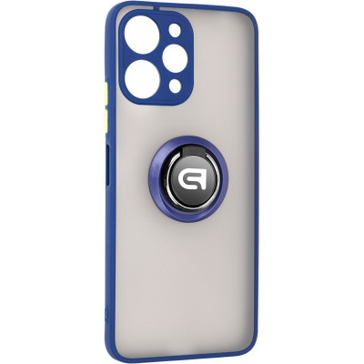 Чохол до мобільного телефона Armorstandart Frosted Matte Ring Xiaomi Redmi 12 4G Navy Blue (ARM68904) Вінниця - фото 1