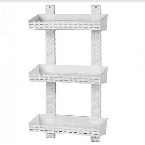 Полка для ванной Ротанг прямая (белая, бежевая) Харьков