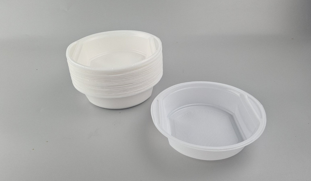 Тарілка одноразова 500 мл (придатна для використання в мікрохвильовій печі) (50 шт.) Харків - фото 2