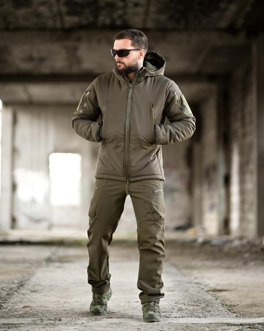 Зимний тактический костюм PANCER олива ТР6496 Одесса - изображение 12