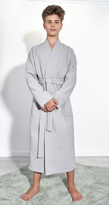 Подростковый вафельный халат Киев - изображение 2