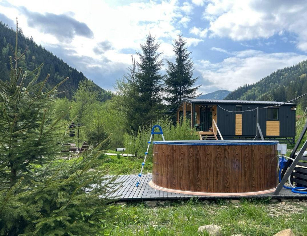 Бассейн каркасный круглый Azuro 400DL 3.6 х 1.2 м  Wood морозоустойчивый Киев - изображение 4