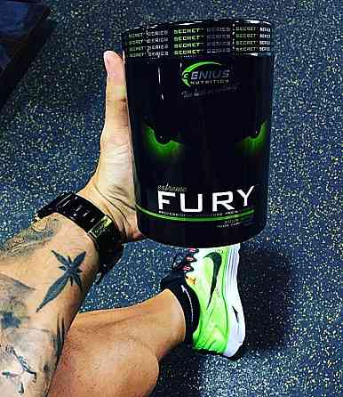 Передтренік Fury extreme 400 g (Kiwi-strawberry) Луцьк