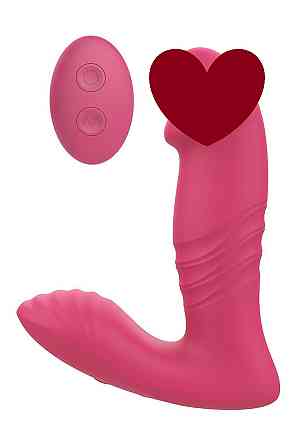 Анальний вібратор DREAM TOYS Essentials із поступальними рухами, рожевий Sex Aura Київ