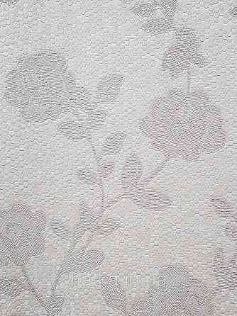 Шпалери вінілові на флізеліні AdaWall Signature1.06х10 квіти гілки листя структурне біле бежеві 3д Київ