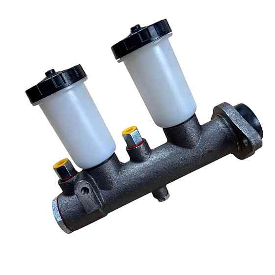 Цилиндр главный УАЗ 452, 469, 3741, 3151 2х секционный без сигнального устройства, 2 бачка (ГТЦ) тормозной Мукачево