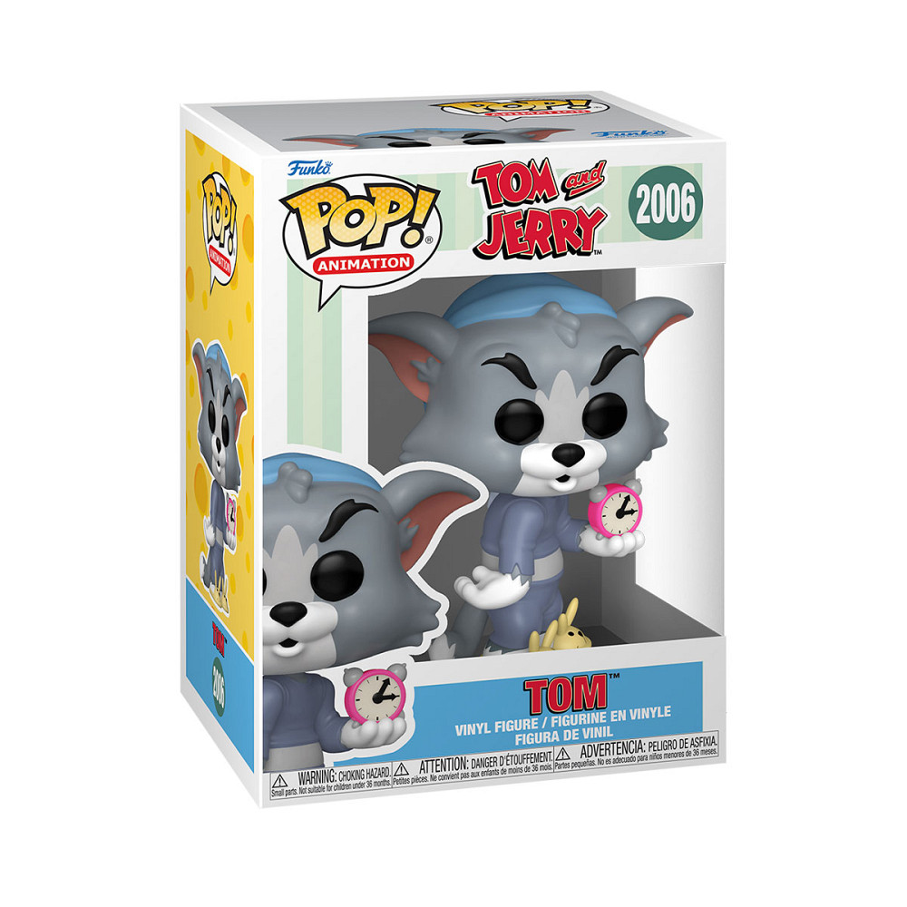 Ігрова фігурка Funko POP! серії Том і Джеррі S4 - Том з будильником Дніпро - фото 4