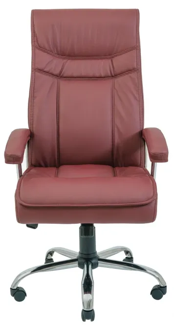 Офісне Крісло Керівника Richman Бургас Fly 2223 Хром М2 AnyFix Бордовий Київ - фото 2