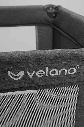 Ліжко-манеж дитяче VELANO Flexi, grey Київ