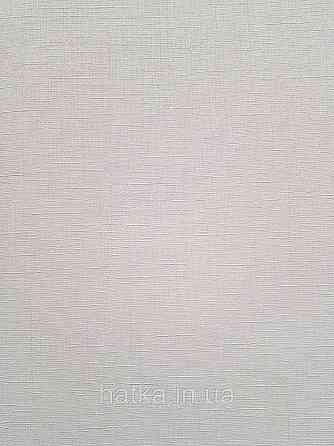 Шпалери метрові вінілові на флізелін Erismann Nature soul однотонні структурні тонка смужка молочні Київ