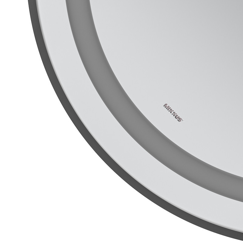 Дзеркало Mixxus Premium ELLIPSE MV05-80x70-Reverse BLACK з Led Touch, Anti-fog, димером (3-6,5kK) (MP6646) Київ - фото 6