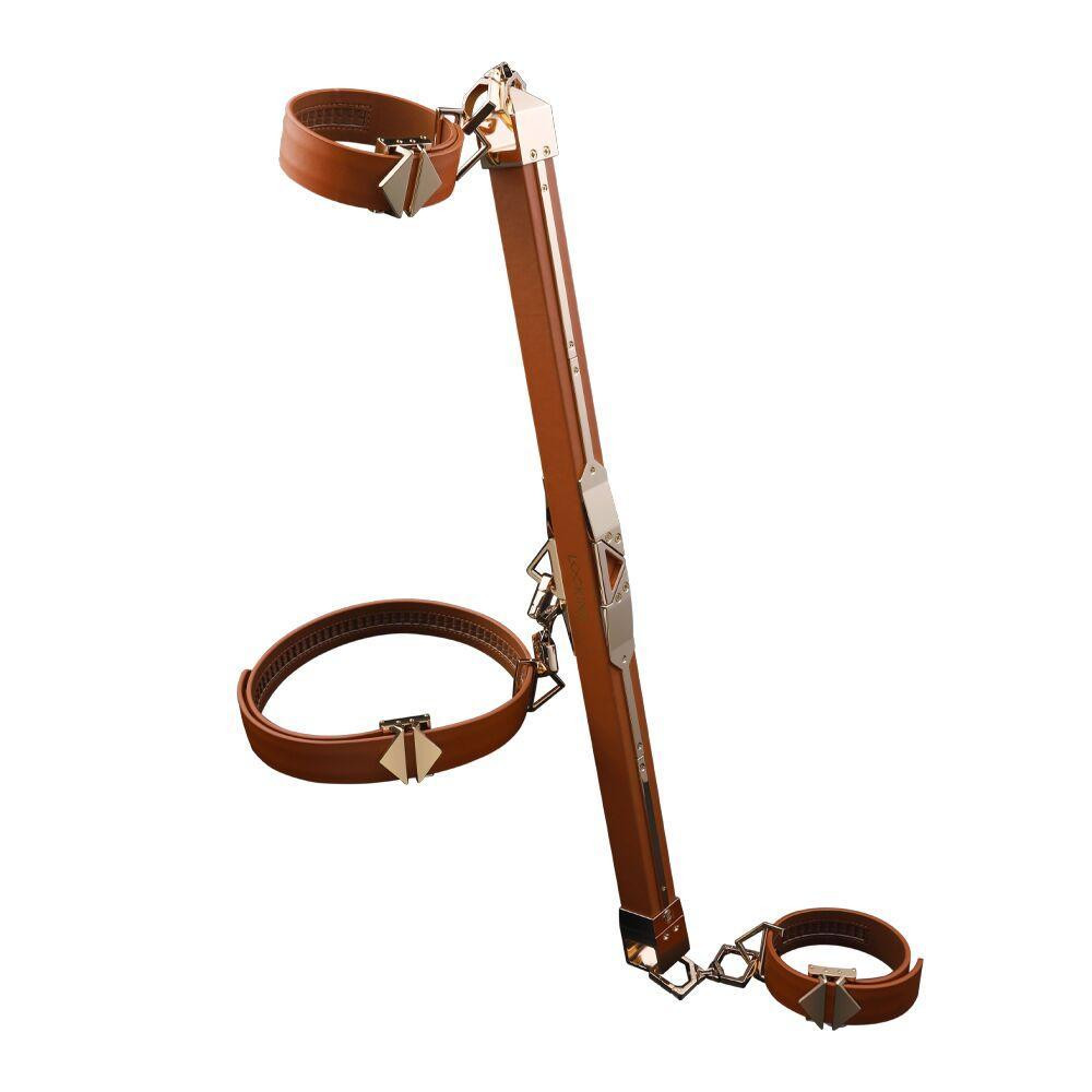 Фіксатор-розпірка LOCKINK Adjustable Spreader Bar Set — Brown Sex Aura Київ - фото 3