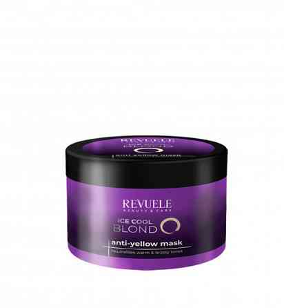 Маска для нейтрализации желтизны волос Холодная прохлада Revuele 500 мл Киев