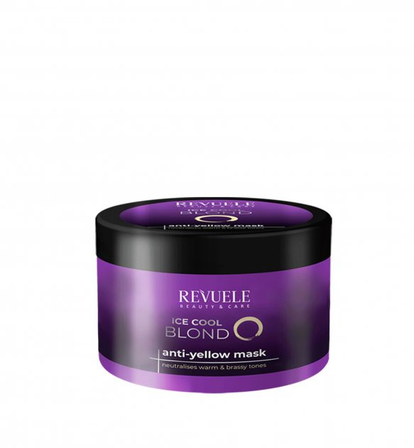 Маска для нейтралізації жовтизни волосся Холодна прохолода Revuele 500 мл Київ - фото 1
