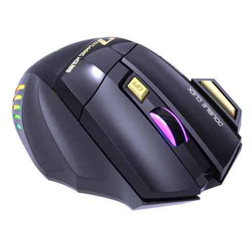 Беспроводная мышка iMice GW-X7, 2.4ГГц и Bluetooth, аккумулятор, подсветка, черная Киев