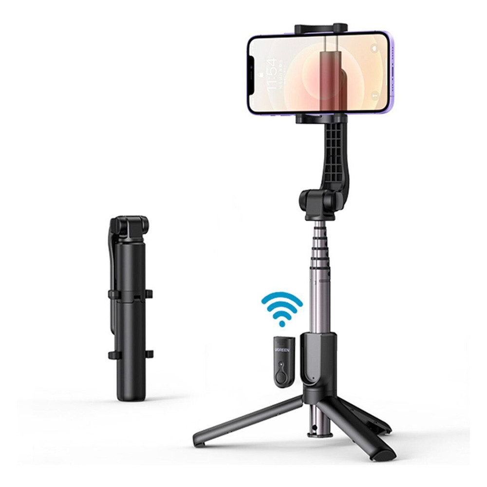 Селфі палиця бездротовий монопідштат UGreen LP508 для смартфонів 50758 (Чорна) Миколаїв - фото 1