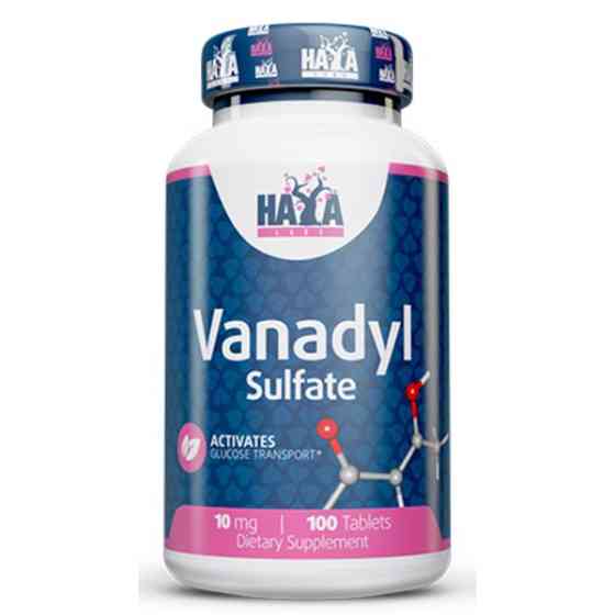 Ванадій сульфат Haya Labs Vanadyl Sulfate 10mg 100tabl Луцьк